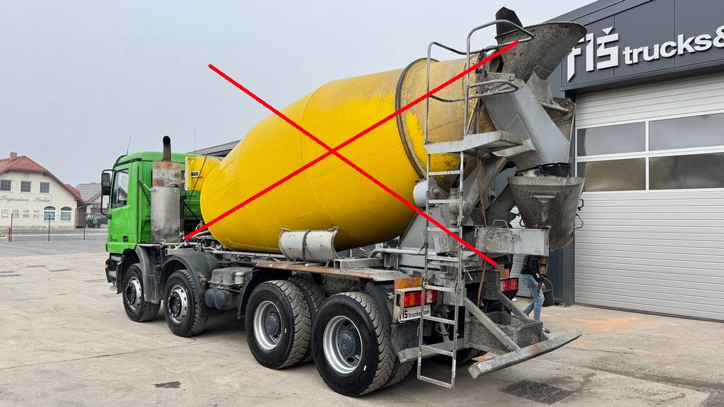 Mercedes-Benz Actros 4143 8x4 chassis - big axle - Chassi lastbil: bild 5 Mercedes-Benz Actros 4143 8x4 chassis - big axle - Chassi lastbil: bild 5