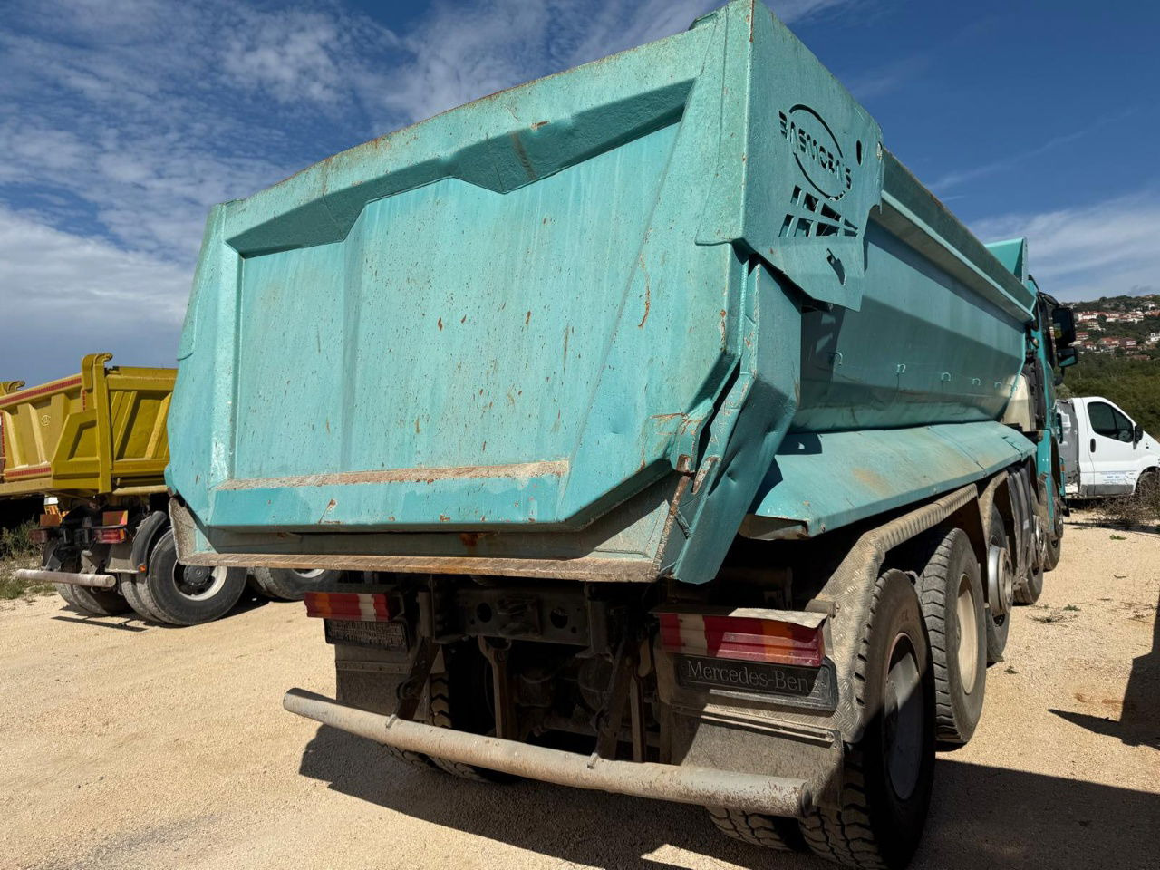 Mercedes-Benz Actros 4448 10x4 mulda tipper - euro 5 - lifting axle - Tippbil lastbil: bild 4 Mercedes-Benz Actros 4448 10x4 mulda tipper - euro 5 - lifting axle - Tippbil lastbil: bild 4