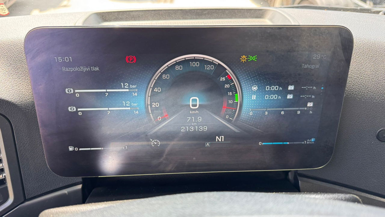 Tippbil lastbil Mercedes-Benz Arocs 3248 8X4 mulda tipper - electric taurpaulin: bild 26 Tippbil lastbil Mercedes-Benz Arocs 3248 8X4 mulda tipper - electric taurpaulin: bild 26