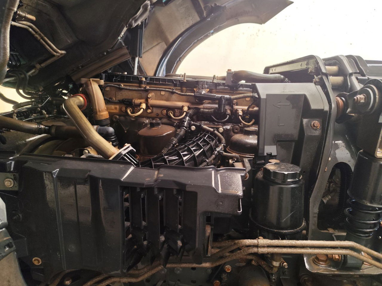 Tippbil lastbil Mercedes-Benz Arocs 3248 8X4 mulda tipper - electric taurpaulin: bild 21 Tippbil lastbil Mercedes-Benz Arocs 3248 8X4 mulda tipper - electric taurpaulin: bild 21