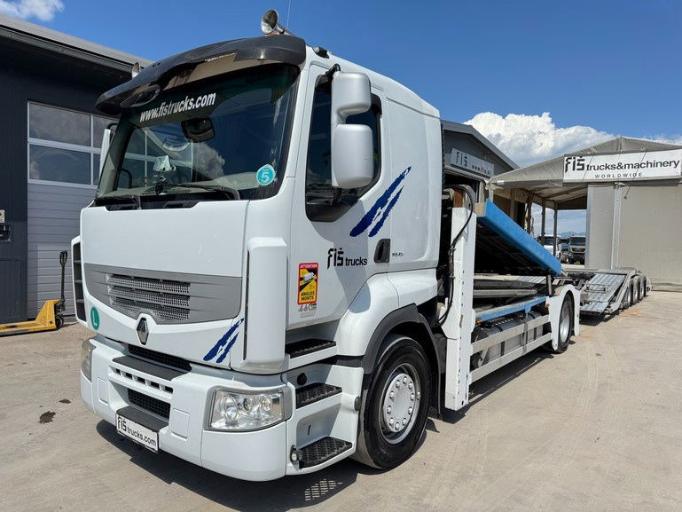 Renault Premium 460 4x2 LKW transporter + rolfo trailer - Biltransportbil lastbil: bild 1 Renault Premium 460 4x2 LKW transporter + rolfo trailer - Biltransportbil lastbil: bild 1