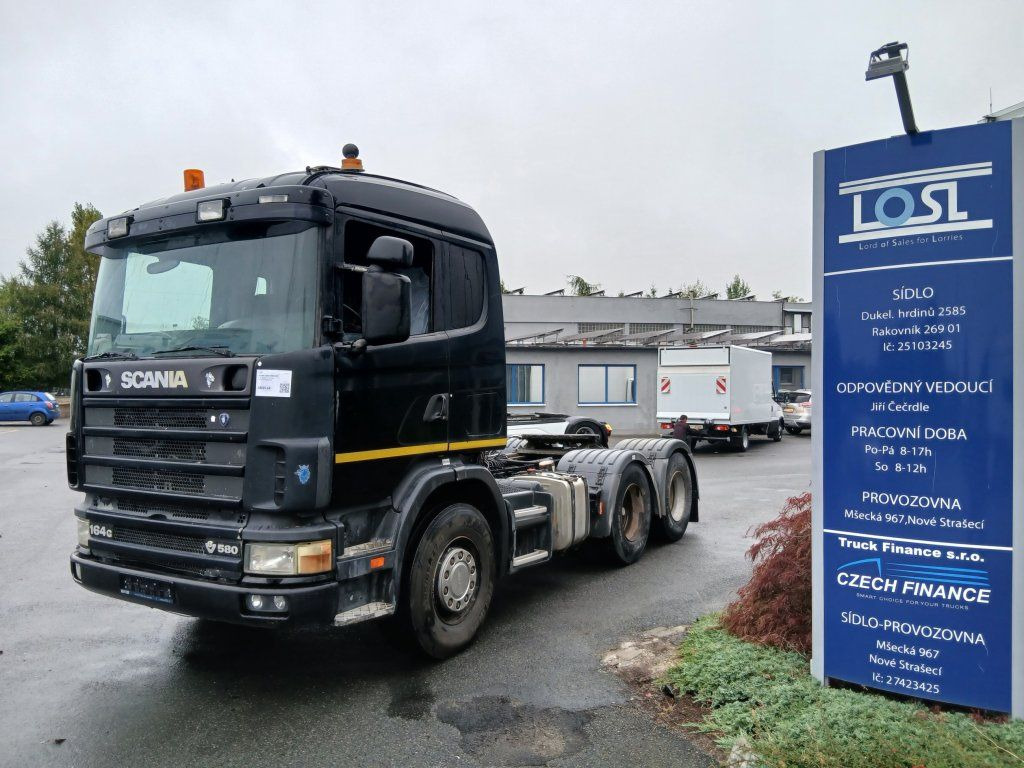 Scania R580 V8 6x4 EURO 3 - Dragbil: bild 1 Scania R580 V8 6x4 EURO 3 - Dragbil: bild 1