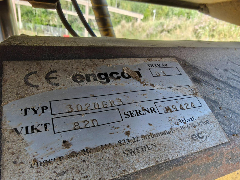 Bandgrävare Caterpillar 320D | 700 mm | ENGCON | WEBASTO: bild 14