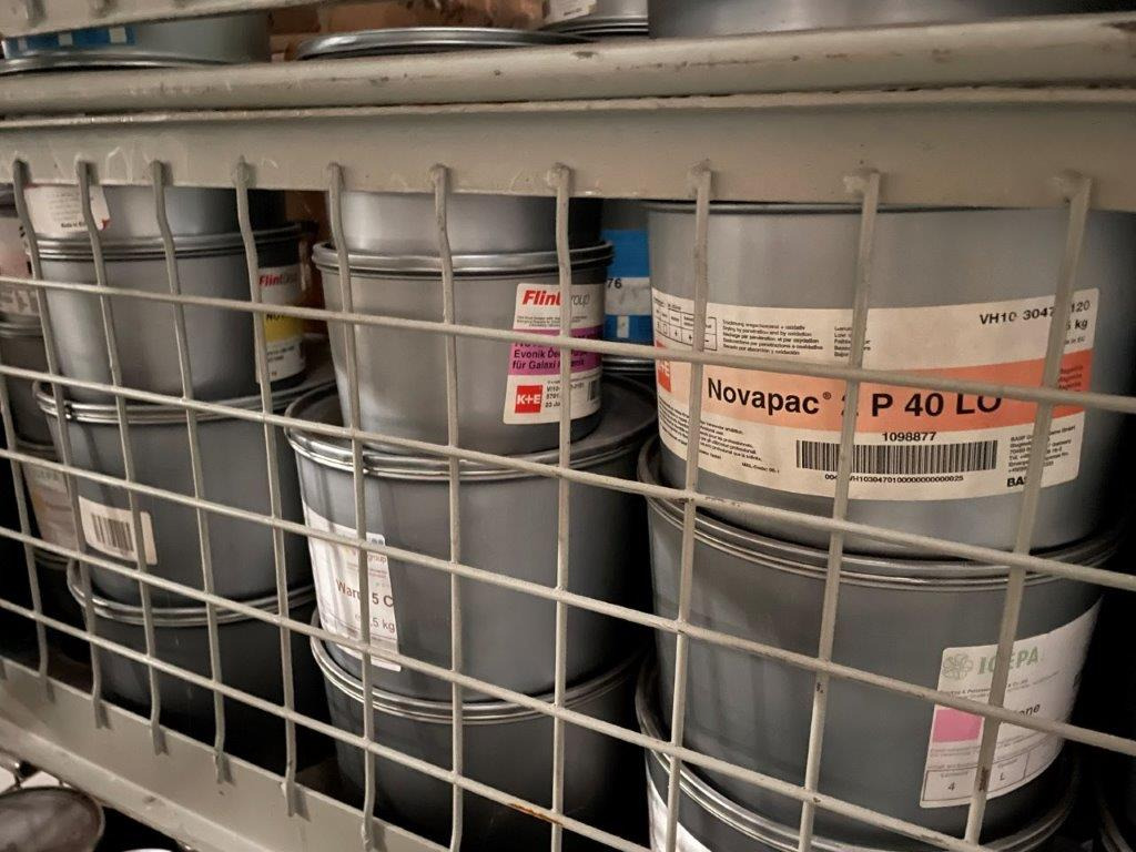 Offset Printing Ink Stock Printing Ink Remnants Special Colors Original Packed - Offsetpress: bild 5 Offset Printing Ink Stock Printing Ink Remnants Special Colors Original Packed - Offsetpress: bild 5