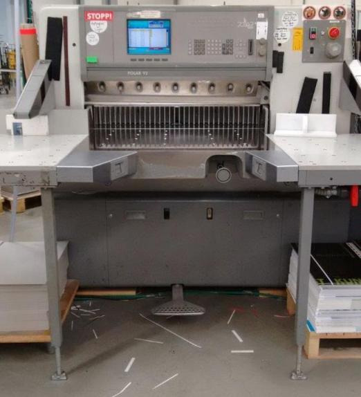 Polar Mohr 92 ED Half Format Snow Line - Pappersskärmaskin: bild 2 Polar Mohr 92 ED Half Format Snow Line - Pappersskärmaskin: bild 2