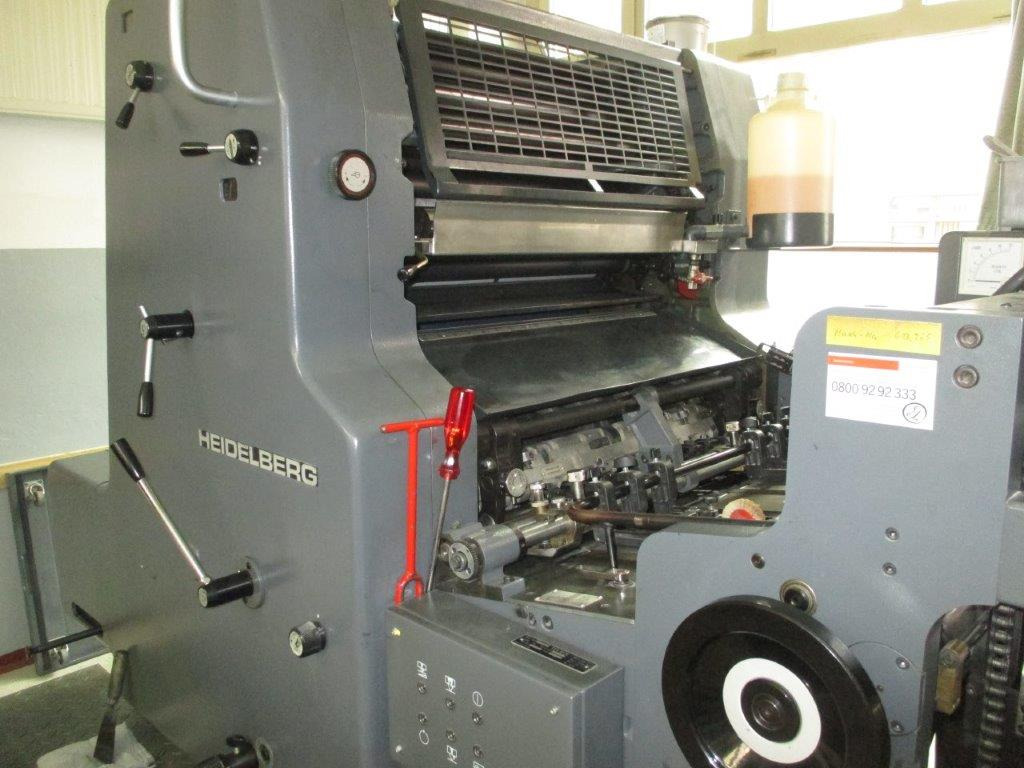 Single-Color Heidelberger M-Offset printing machine with cito system for perforation and creasing - Offsetpress: bild 1 Single-Color Heidelberger M-Offset printing machine with cito system for perforation and creasing - Offsetpress: bild 1
