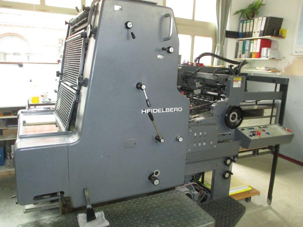 Single-Color Heidelberger M-Offset printing machine with cito system for perforation and creasing - Offsetpress: bild 2 Single-Color Heidelberger M-Offset printing machine with cito system for perforation and creasing - Offsetpress: bild 2