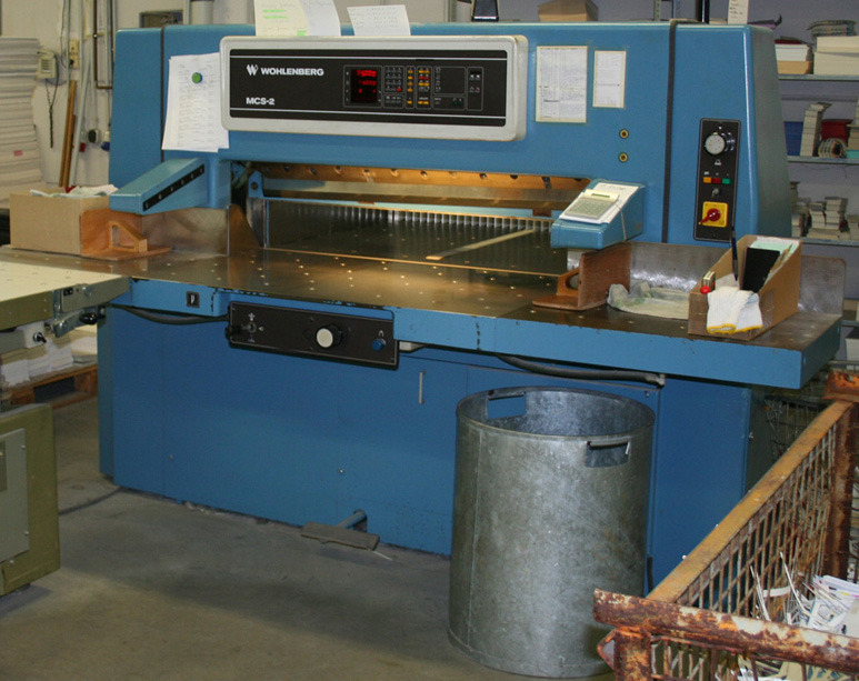 Wohlenberg 115 MCS-2 cutting machine - Pappersskärmaskin: bild 1 Wohlenberg 115 MCS-2 cutting machine - Pappersskärmaskin: bild 1
