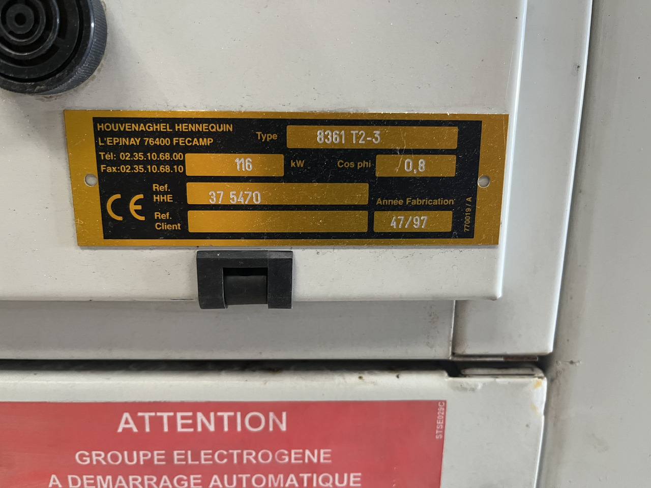 2h Energy 150 kVa IVECO 8361 - Elgenerator: bild 4 2h Energy 150 kVa IVECO 8361 - Elgenerator: bild 4