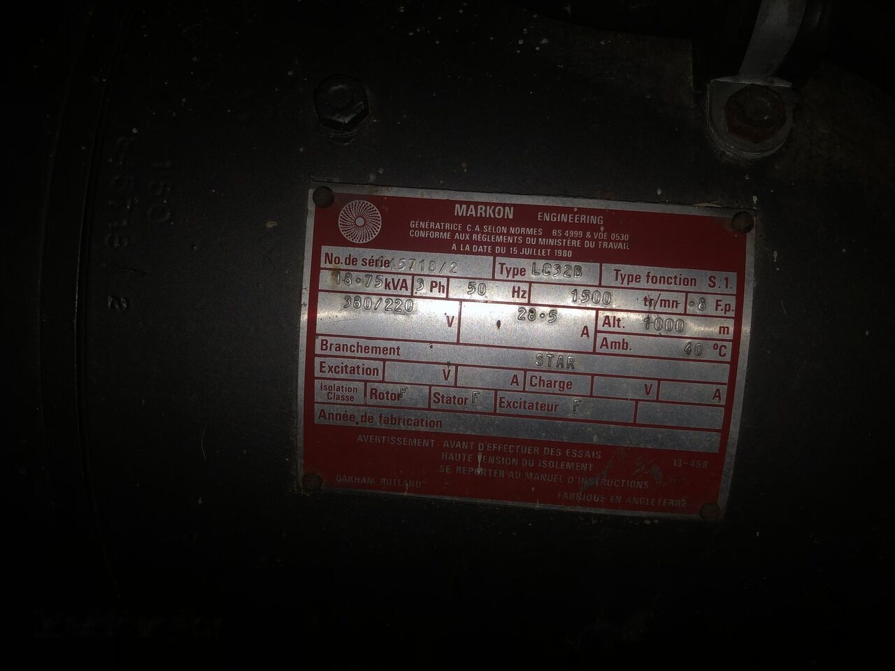 Elgenerator SDMO 20 kVa: bild 9 Elgenerator SDMO 20 kVa: bild 9