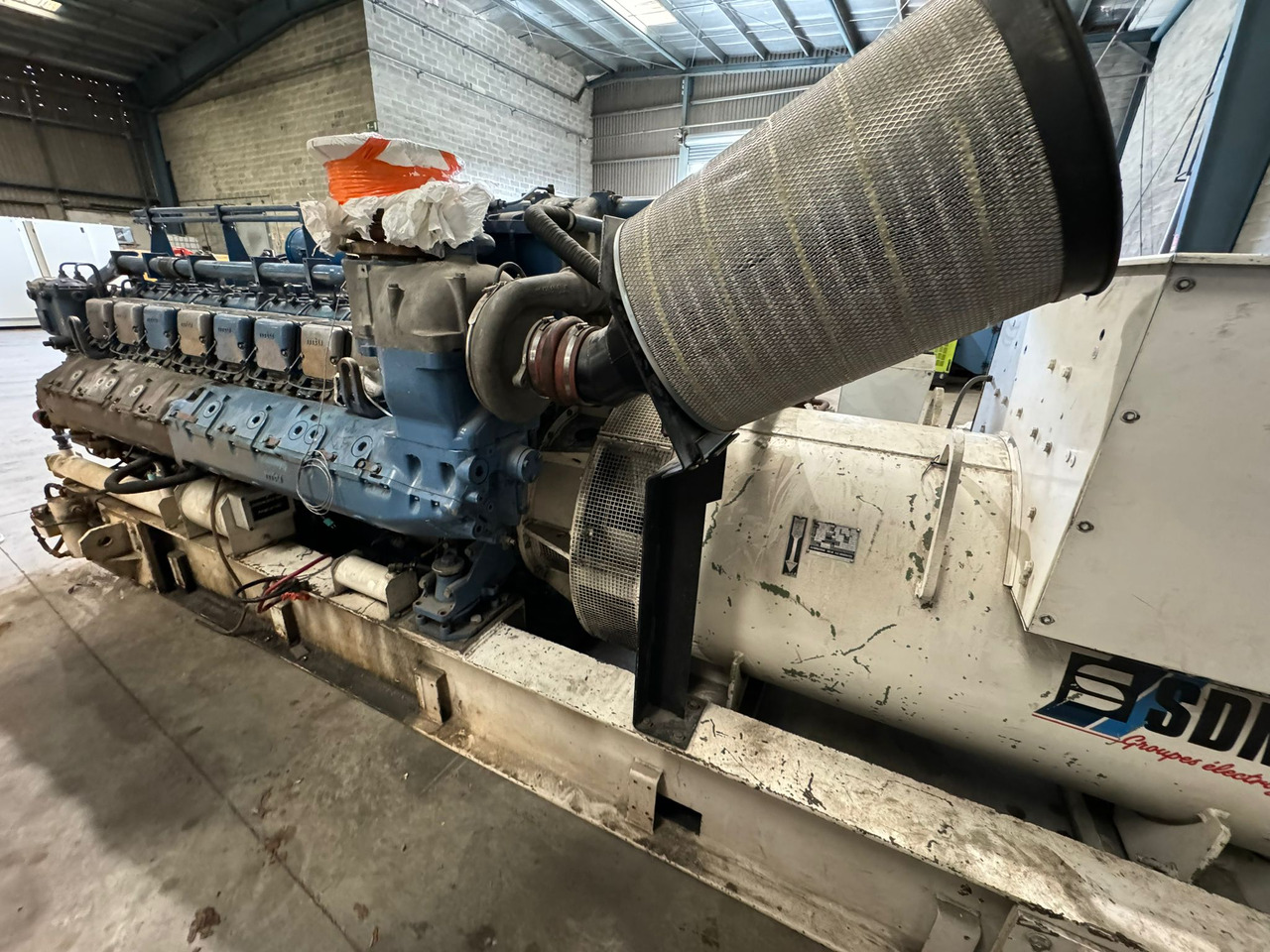 SDMO 2000 kVa MTU16V diesel - Elgenerator: bild 2 SDMO 2000 kVa MTU16V diesel - Elgenerator: bild 2