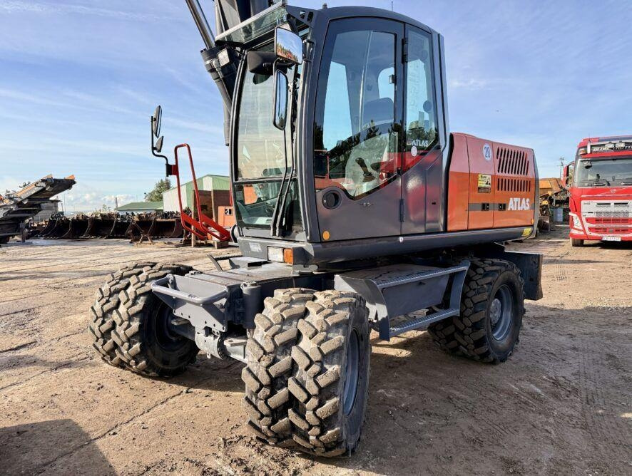 Atlas 190W - Grävmaskin på däck: bild 2 Atlas 190W - Grävmaskin på däck: bild 2