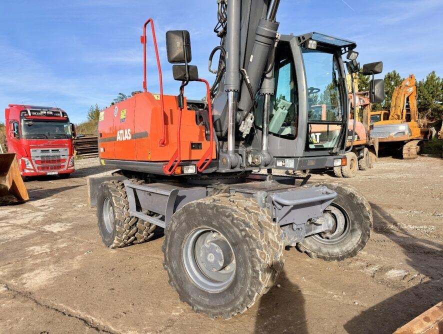 Atlas 190W - Grävmaskin på däck: bild 5 Atlas 190W - Grävmaskin på däck: bild 5