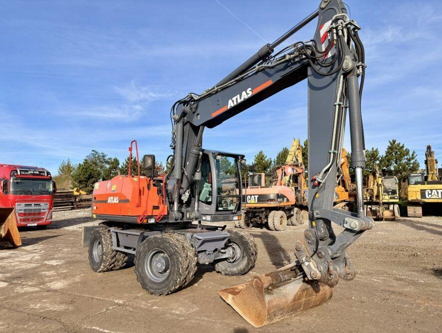 Atlas 190W - Grävmaskin på däck: bild 4 Atlas 190W - Grävmaskin på däck: bild 4