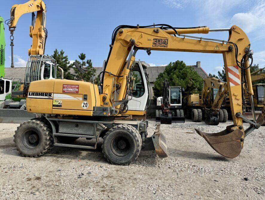 Liebherr A314  - Grävmaskin på däck: bild 4 Liebherr A314  - Grävmaskin på däck: bild 4