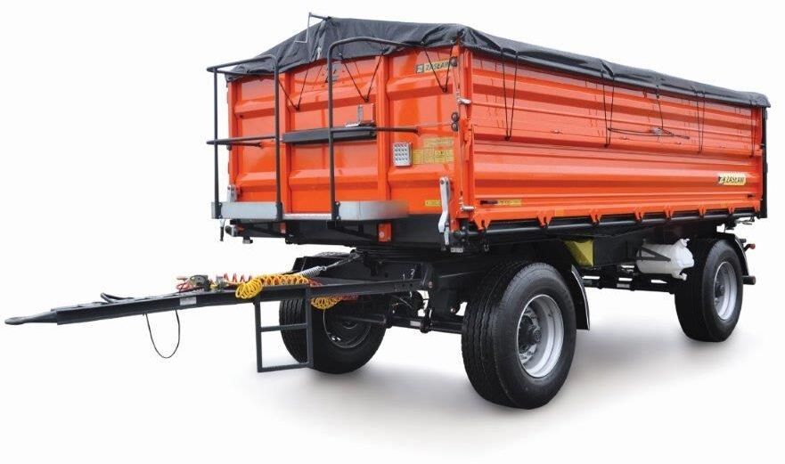 Zaslaw D737-12 LONG - Tippvagn för lantbruk: bild 1 Zaslaw D737-12 LONG - Tippvagn för lantbruk: bild 1