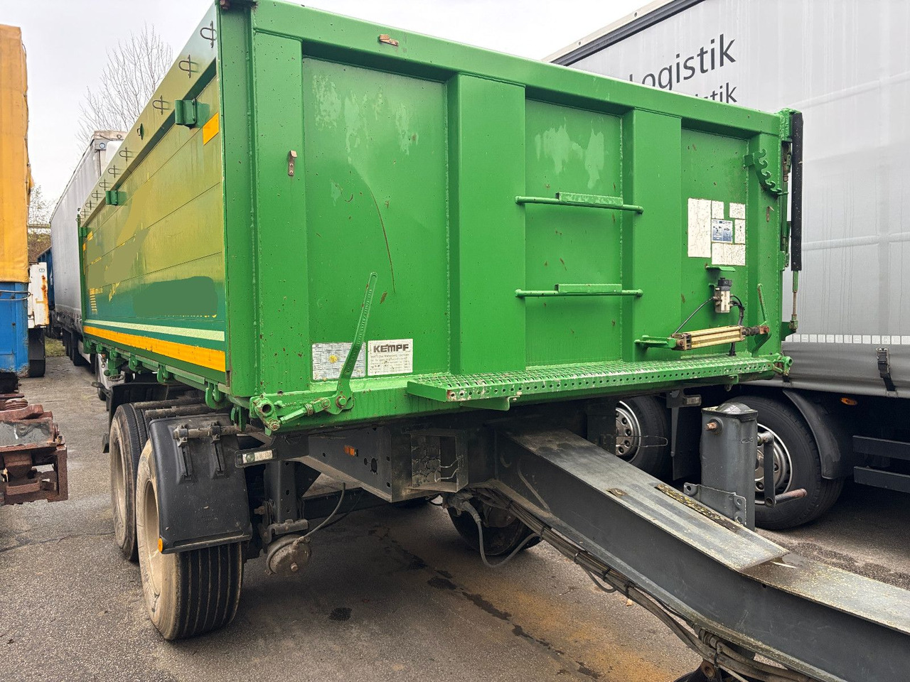 Kempf Tandem /Alu Bordwände/Alufelgen/Lift - Tippsläp: bild 3 Kempf Tandem /Alu Bordwände/Alufelgen/Lift - Tippsläp: bild 3
