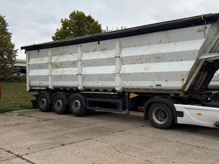Lück SKF 35 60m³ Liftachse/Plane - Tippbil semitrailer: bild 2 Lück SKF 35 60m³ Liftachse/Plane - Tippbil semitrailer: bild 2