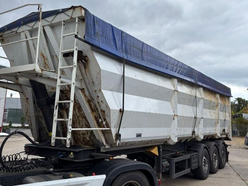 Lück SKF 35 60m³ Liftachse/Plane - Tippbil semitrailer: bild 3 Lück SKF 35 60m³ Liftachse/Plane - Tippbil semitrailer: bild 3