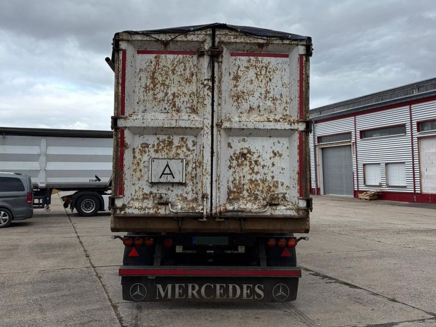 Lück SKF 35 60m³ Liftachse/Plane - Tippbil semitrailer: bild 4 Lück SKF 35 60m³ Liftachse/Plane - Tippbil semitrailer: bild 4