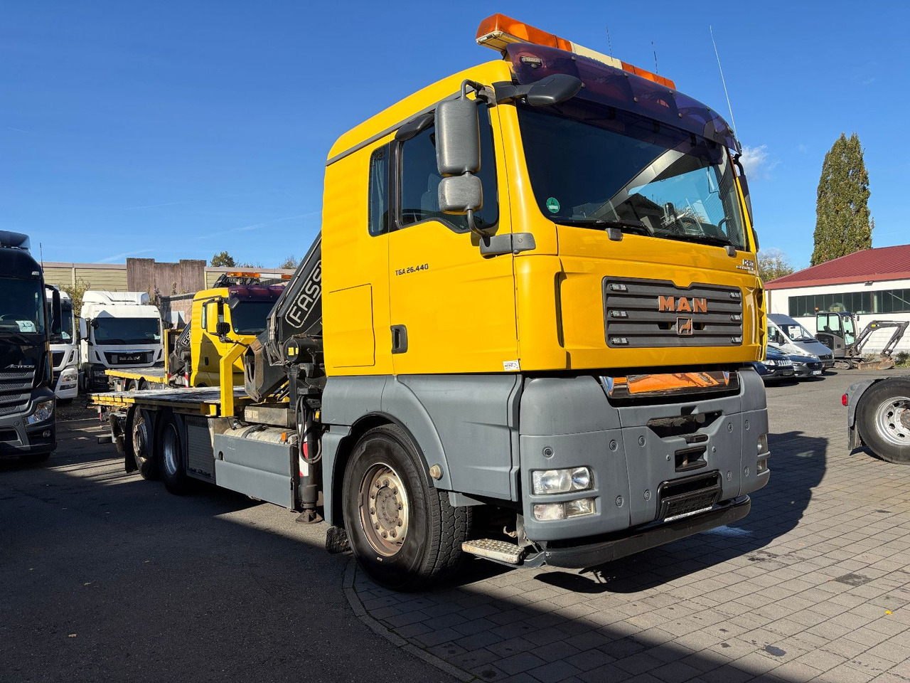 MAN TGA 26.440 FASSI F450AXP Containerauf./Lenkachse - Kranbil: bild 3 MAN TGA 26.440 FASSI F450AXP Containerauf./Lenkachse - Kranbil: bild 3