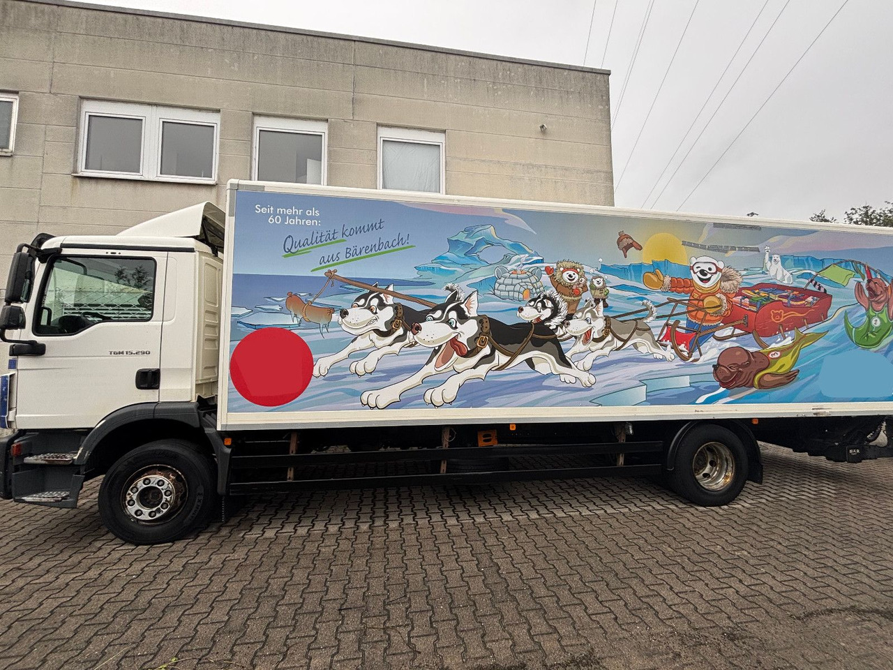 MAN TGM 15.290 kein 12.250 - Lastbil med skåp: bild 1 MAN TGM 15.290 kein 12.250 - Lastbil med skåp: bild 1