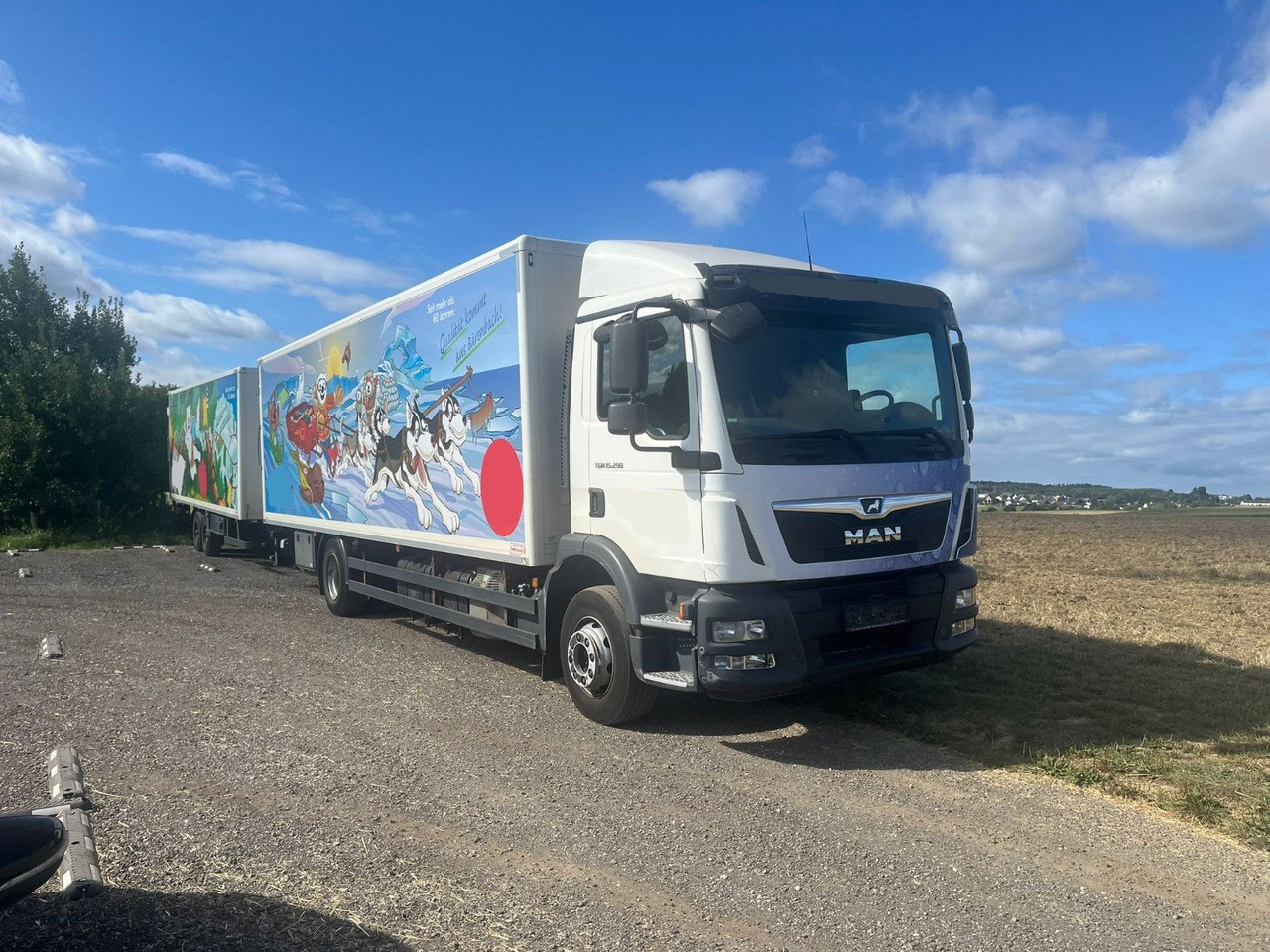 MAN TGM 15.290 kein 12.250 - Lastbil med skåp: bild 5 MAN TGM 15.290 kein 12.250 - Lastbil med skåp: bild 5