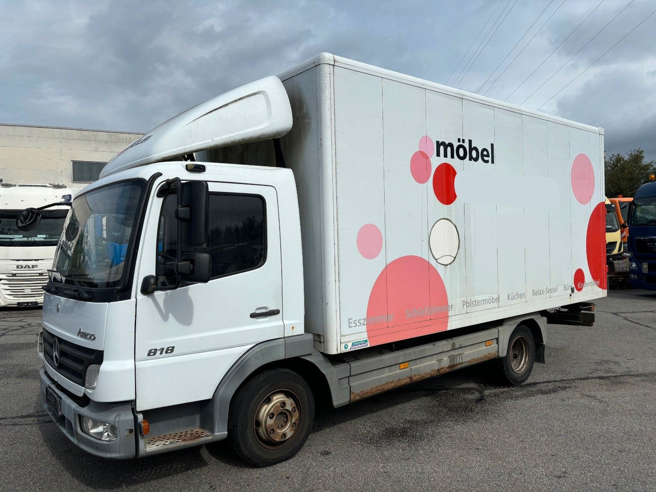 Mercedes-Benz Atego 818 Kurze Radstand Blattfederung - Volymskåp: bild 5 Mercedes-Benz Atego 818 Kurze Radstand Blattfederung - Volymskåp: bild 5