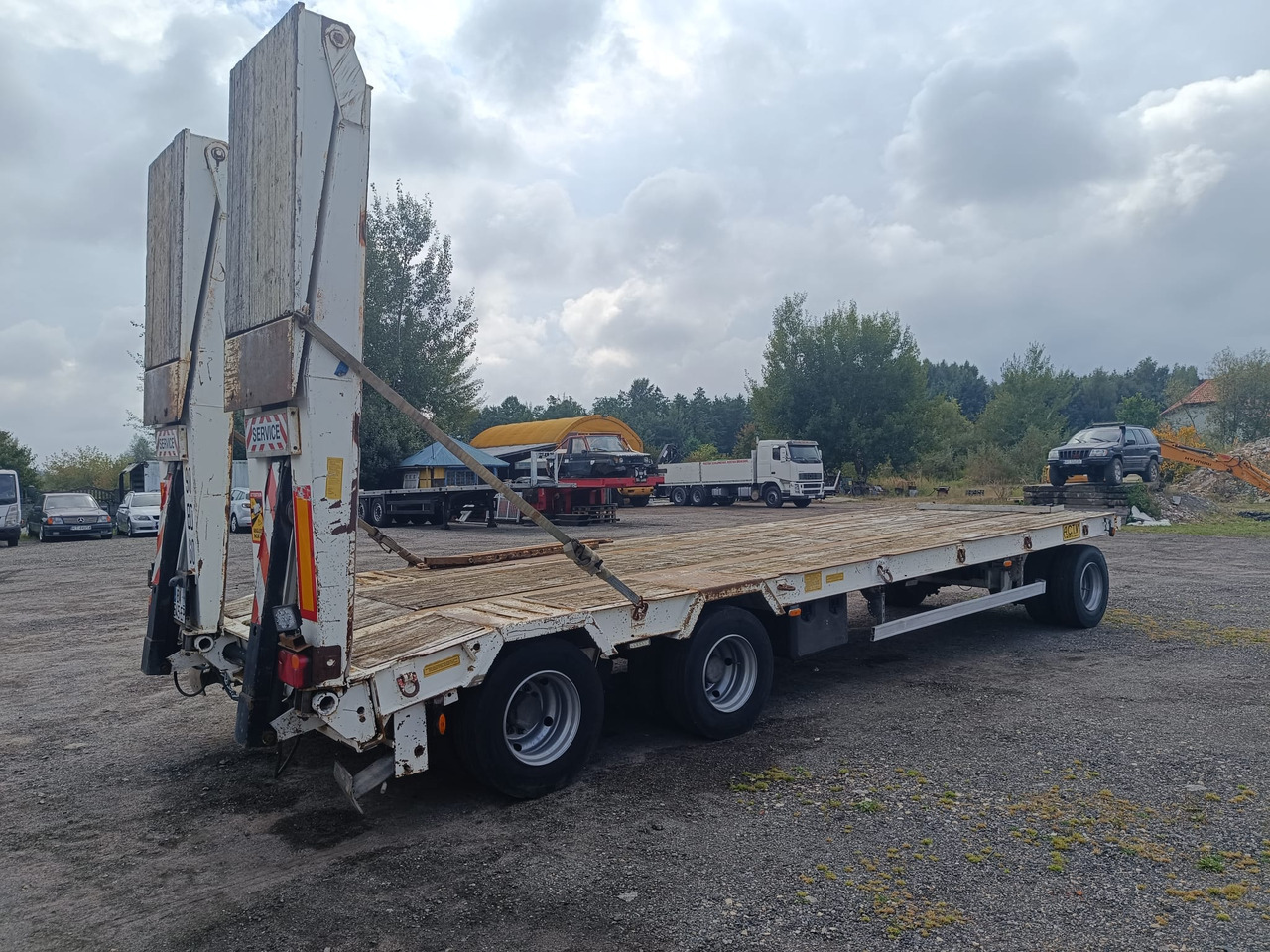 ACTM 3 osie 8m x 2,55 m lad 25 T - Låg lastare trailer: bild 3 ACTM 3 osie 8m x 2,55 m lad 25 T - Låg lastare trailer: bild 3