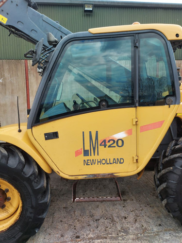 2000 New Holland LM420 - Teleskoplastar: bild 3 2000 New Holland LM420 - Teleskoplastar: bild 3
