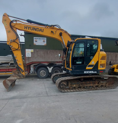 2022 Hyundai HX145 LCR - Bandgrävare: bild 1 2022 Hyundai HX145 LCR - Bandgrävare: bild 1