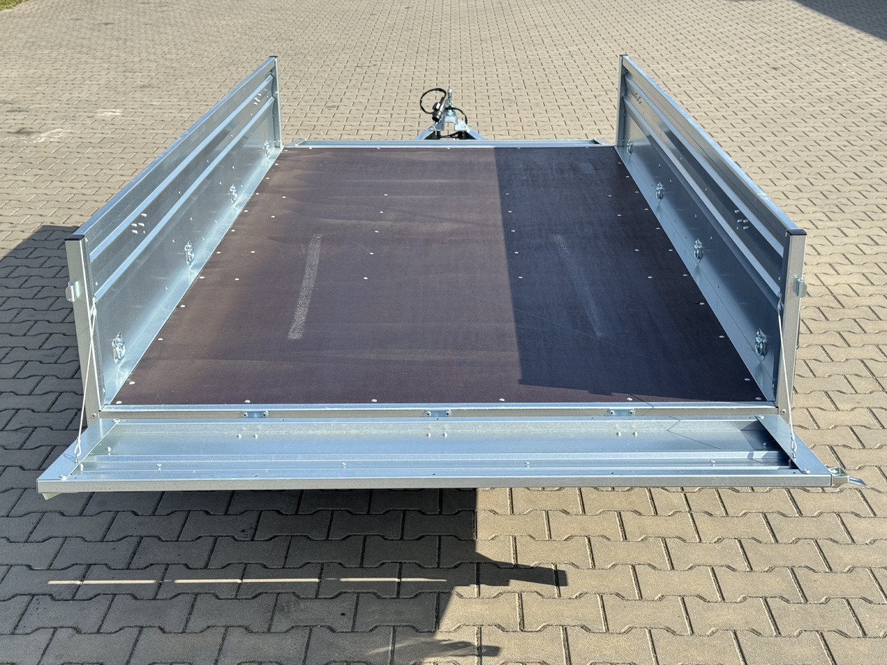 Ny Flaksläp BRENDERUP 2300 STUB - przyczepa skrzyniowa 2 osie / 302 x 150 cm / 750 kg: bild 14