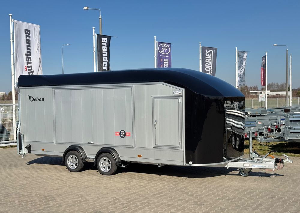 DEBON C2000 - zamknięta przyczepa do przewozu aut, 550 x 215 cm, 3500kg, felgi ALU, wciągarka elektryczna - Biltransportsläp: bild 1 DEBON C2000 - zamknięta przyczepa do przewozu aut, 550 x 215 cm, 3500kg, felgi ALU, wciągarka elektryczna - Biltransportsläp: bild 1