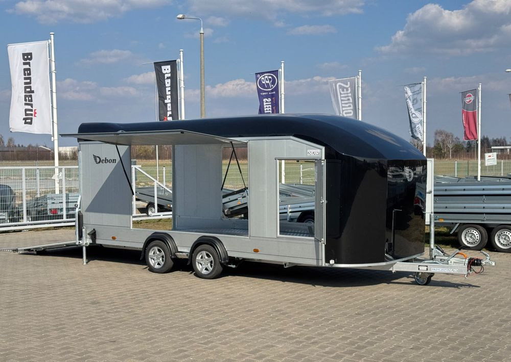 DEBON C2000 - zamknięta przyczepa do przewozu aut, 550 x 215 cm, 3500kg, felgi ALU, wciągarka elektryczna - Biltransportsläp: bild 2 DEBON C2000 - zamknięta przyczepa do przewozu aut, 550 x 215 cm, 3500kg, felgi ALU, wciągarka elektryczna - Biltransportsläp: bild 2