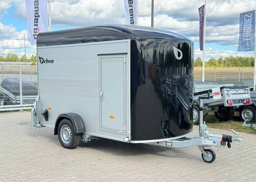 DEBON C400 ALU + drzwi boczne | 315x164 cm | DMC 750 - 1300 kg - Skåpsläp: bild 1 DEBON C400 ALU + drzwi boczne | 315x164 cm | DMC 750 - 1300 kg - Skåpsläp: bild 1