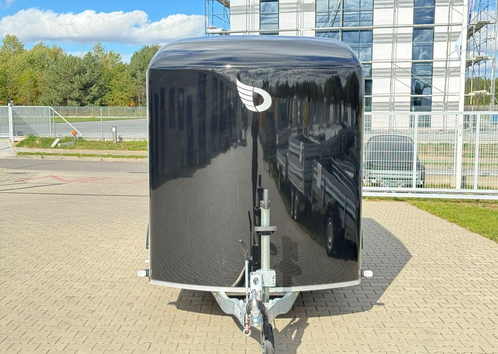 DEBON C400 ALU + drzwi boczne | 315x164 cm | DMC 750 - 1300 kg - Skåpsläp: bild 3 DEBON C400 ALU + drzwi boczne | 315x164 cm | DMC 750 - 1300 kg - Skåpsläp: bild 3