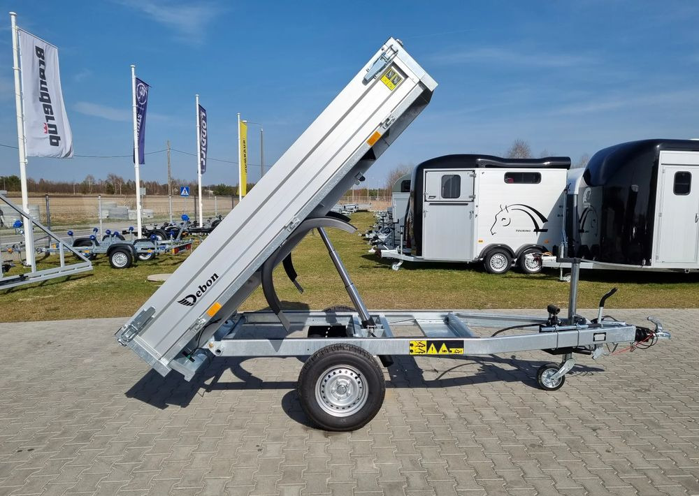 DEBON PW0 1300 kg EKO / 244 x 155 cm - Tippsläp: bild 1 DEBON PW0 1300 kg EKO / 244 x 155 cm - Tippsläp: bild 1