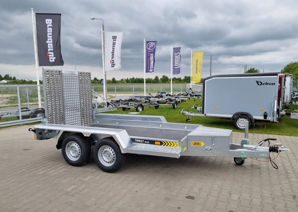 LORRIES TPM27 | 303x160 cm 2,7T koparka, bobcat - Maskinsläp: bild 3 LORRIES TPM27 | 303x160 cm 2,7T koparka, bobcat - Maskinsläp: bild 3