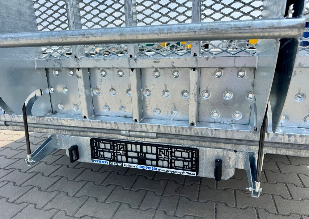 Niewiadów KN401835T - 400 x 185 cm | 2570kg ładowności | trap stalowy | 3-osiowa budowlanka - Maskinsläp: bild 5 Niewiadów KN401835T - 400 x 185 cm | 2570kg ładowności | trap stalowy | 3-osiowa budowlanka - Maskinsläp: bild 5