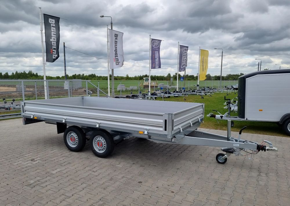 STEMA SH O2 27-40-20.2 - przyczepa skrzyniowa 401x203 cm 2,7T - Flaksläp: bild 1 STEMA SH O2 27-40-20.2 - przyczepa skrzyniowa 401x203 cm 2,7T - Flaksläp: bild 1