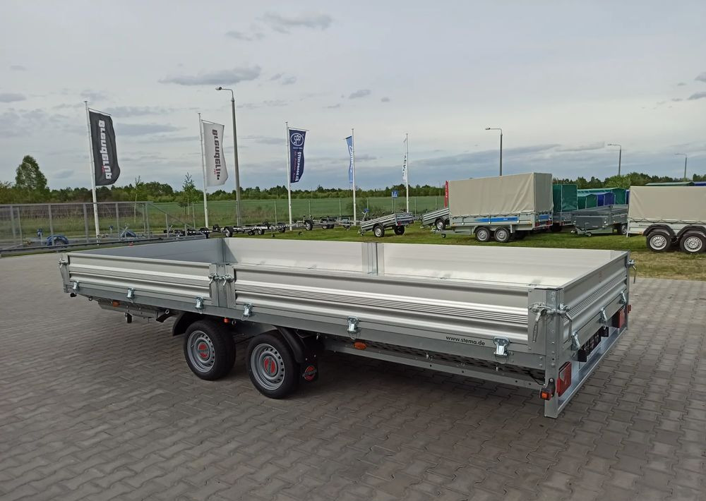 STEMA SHP O2 35-52-22.2 | 510x213 cm ALU 3,5T hamowana - Flaksläp: bild 5 STEMA SHP O2 35-52-22.2 | 510x213 cm ALU 3,5T hamowana - Flaksläp: bild 5