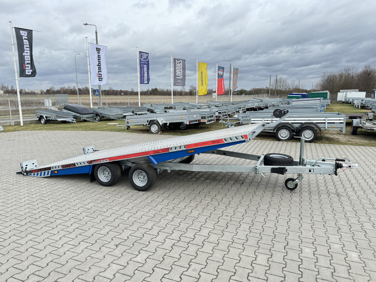 TA-NO GRAVITY LOW 27.45 trailer for 1 car 2700 kg GVW VDI CERTIFICATE - Biltransportsläp: bild 1 TA-NO GRAVITY LOW 27.45 trailer for 1 car 2700 kg GVW VDI CERTIFICATE - Biltransportsläp: bild 1