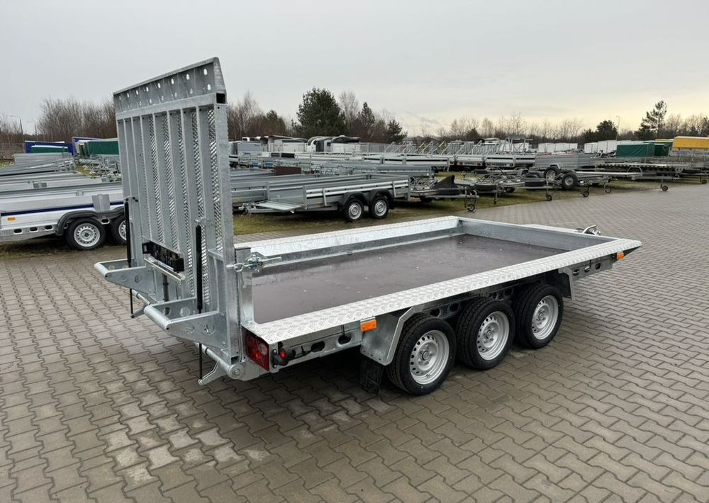 WIOLA B3540 MAX - 400 x 170 cm | 2546kg ładowności | trap stalowy | 3-osiowa budowlanka - Maskinsläp: bild 3 WIOLA B3540 MAX - 400 x 170 cm | 2546kg ładowności | trap stalowy | 3-osiowa budowlanka - Maskinsläp: bild 3