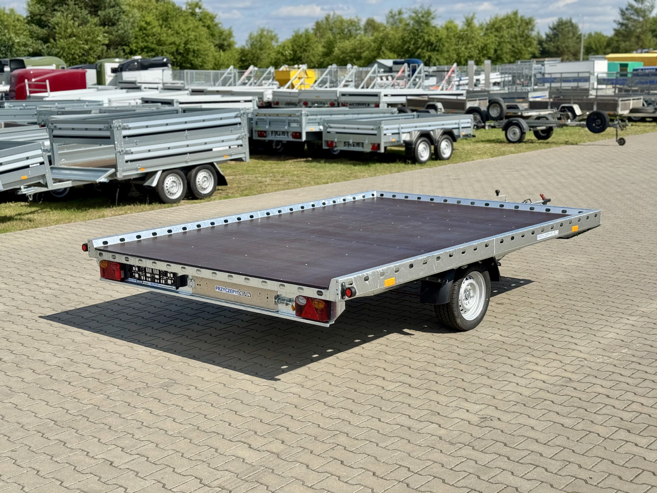 WIOLA QUAD 2H1.5 - przyczepa pod ATV Can-Am Maverick | Polaris RZR | 2 quady - MC-släp: bild 4 WIOLA QUAD 2H1.5 - przyczepa pod ATV Can-Am Maverick | Polaris RZR | 2 quady - MC-släp: bild 4