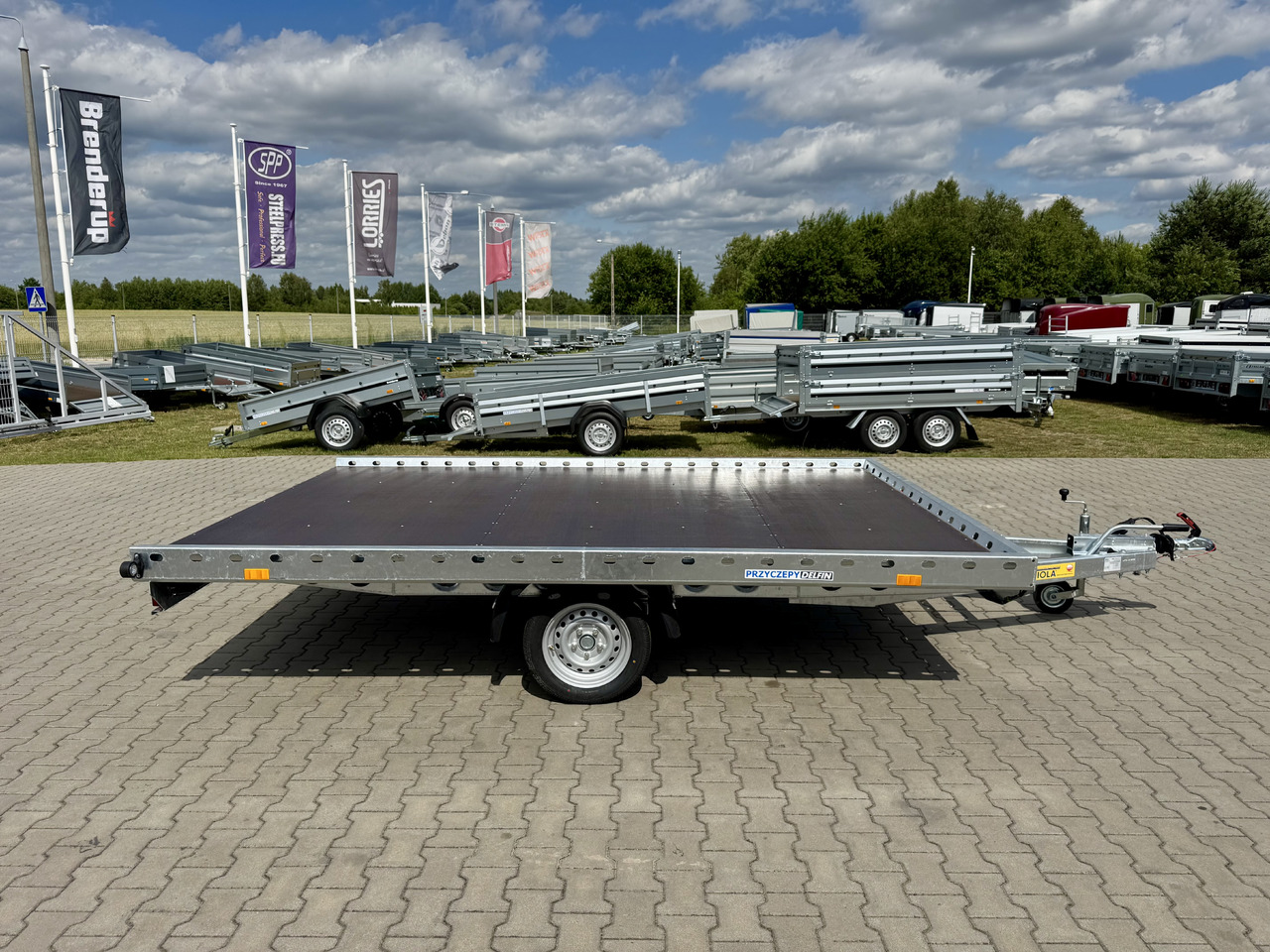 WIOLA QUAD 2H1.5 - przyczepa pod ATV Can-Am Maverick | Polaris RZR | 2 quady - MC-släp: bild 3 WIOLA QUAD 2H1.5 - przyczepa pod ATV Can-Am Maverick | Polaris RZR | 2 quady - MC-släp: bild 3