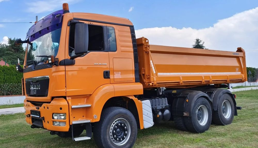 MAN TGS 26.440 | 6x4 | Retarder | Wywrotka Meiller trójstronna | Euro 5 | - Tippbil lastbil: bild 5 MAN TGS 26.440 | 6x4 | Retarder | Wywrotka Meiller trójstronna | Euro 5 | - Tippbil lastbil: bild 5