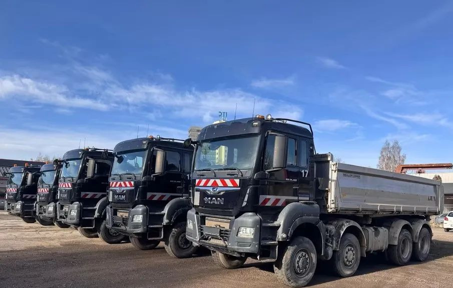 MAN TGS 35.460 / 8x6 – Meiller Trójstronna wywrotka / Euro 6c / Kamera / - Tippbil lastbil: bild 5 MAN TGS 35.460 / 8x6 – Meiller Trójstronna wywrotka / Euro 6c / Kamera / - Tippbil lastbil: bild 5