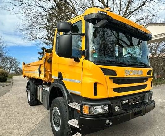 Scania P360 4x4 – Meiller wywrotka trójstronna – Euro 6 – 142.000 km !!!– 2-osobowa kabina - Tippbil lastbil: bild 2 Scania P360 4x4 – Meiller wywrotka trójstronna – Euro 6 – 142.000 km !!!– 2-osobowa kabina - Tippbil lastbil: bild 2