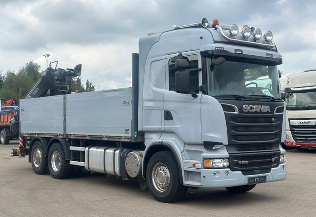Scania R500 V8 6x2 |platforma budowlana z HDS FASSI F235 sterowanie radiowe | Euro5| Oś tylna: podnoszona i skrętna - Flakbil, Kranbil: bild 2 Scania R500 V8 6x2 |platforma budowlana z HDS FASSI F235 sterowanie radiowe | Euro5| Oś tylna: podnoszona i skrętna - Flakbil, Kranbil: bild 2
