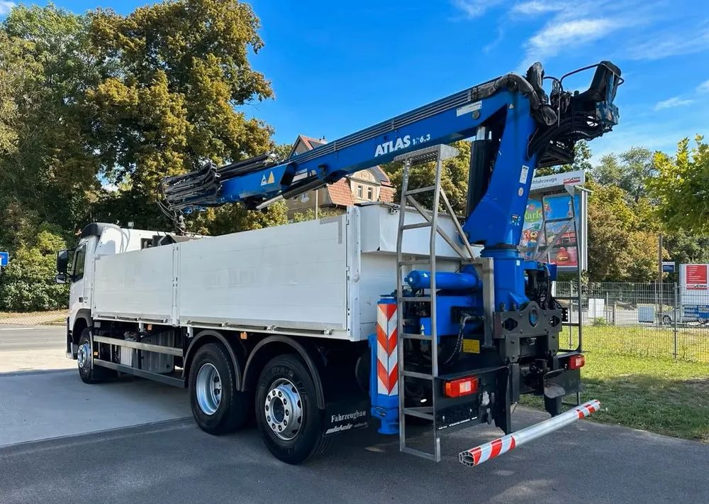 Volvo FM420 6x2 | HDS Atlas AK 186-3 z przestrzenią ładunkową | Euro6 |238 000 km - Flakbil, Kranbil: bild 2 Volvo FM420 6x2 | HDS Atlas AK 186-3 z przestrzenią ładunkową | Euro6 |238 000 km - Flakbil, Kranbil: bild 2